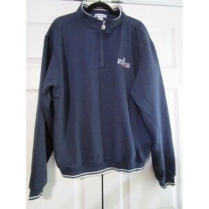 Holland America Line Pullover Mens Large XL Half Zip Sweater Cruise Ship